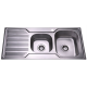 Porta 1080mm 1.5 Bowl Kitchen Sink-Right Hand Bowl