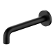 Intra Wall Basin / Bath Spout Round Fixed - Matte Black