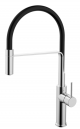 Hali Gooseneck Vegi Spray Sink & Laundry Mixer - Chrome