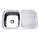 Ivanhoe 780mm Single Bowl Kitchen Sink-Left Hand Bowl