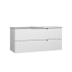 Verona 1200mm Wall Hung V Groove Vanity  - Cato Stone Top With Undermount Basin