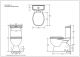 Johnson Suisse Colonial II Toilet Suite With White Seat - S trap