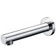 Demos Round Bath Spout 180mm - Chrome