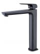 Elgin Basin Mixer - Hi Rise Matte Black