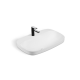 Essence Florence White Semi Inset Square Basin 500mm x 420mm 1TH