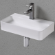 Essence Genoa White Wall Basin 365mm 1TH