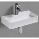 Essence Genoa White Wall Basin 530mm 1TH