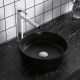 Essence Turin Round Counter Top Basin - Matte Black