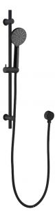 Everest Round Handshower on Retrofit Rail 3 Function - Matte Black 