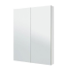 Fifth Avenue Matte White Mirror Cabinet 900mm