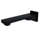 Hamel Matte Black Bath Swivel Spout 