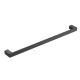 Hamel Matte Black Single Towel Rail 800mm 