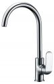 Ikon Kara Gooseneck Sink / Laundry Mixer - Chrome