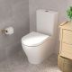 Caroma Luna Cleanflush Wall Faced Toilet Suite Bottom Entry