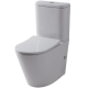 Monash Wall Faced Toilet Suite - Rimless