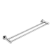 Nero Mecca 600mm Double Towel Rail Chrome