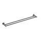 Nero Mecca 800mm Double Towel Rail Gunmetal