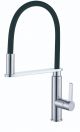 Nero Rit Pull Out Sink Mixer Chrome