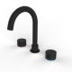 Nero Kara Basin Set Gooseneck Spout Matte Black