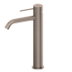 Nero Mecca Tall Basin Mixer Brushed Bronze