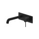 Nero Mecca Wall Basin/Bath Mixer 185MM Spout Matte Black