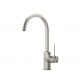 Nero Mecca Gooseneck Kitchen Mixer Brushed Nickel