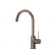 Nero Mecca Gooseneck Kitchen Mixer Brushed Bronze