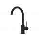 Nero Mecca Gooseneck Kitchen Mixer Matte Black