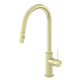 Nero Mecca Pull Out Sink Mixer With Vegie Spray Function Brushed Gold