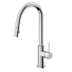 Nero Mecca Pull Out Sink Mixer With Vegie Spray Function Chrome