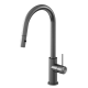 Nero Mecca Pull Out Sink Mixer With Vegie Spray Function Gunmetal