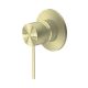 Nero Mecca Shower Mixer Brushed Gold