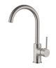 Nero Dolce Kitchen / Laundry Sink Mixer Gooseneck Brushed Nickel