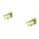 Nero X Plus Washing Machine Tap Set Brushed Gold 