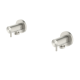 Nero X Plus Washing Machine Tap Set Brushed Nickel