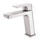 Nero Bianca Basin Mixer Brushed Nickel