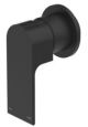 Nero Bianca Shower Mixer Round Plate Matte Black