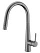 Nero Dolce Pull Out Sink Mixer with Vegie Spray Function Gun Metal