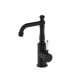 Nero York Basin Mixer Matte Black with White Porcelain Lever 