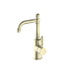 Nero York Basin Mixer with Metal Lever Aged Brass