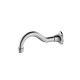 Nero York Basin/Bath Spout Chrome