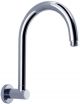 Alders  Round Gooseneck Shower Arm - 200mm Chrome