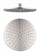 NE Elgin Brushed Nickel Shower Head Round  - 250mm