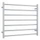 Thermorail Heated Towel Rail 7 Bars Round 900w x 750h Polished Stainless