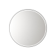 Windsor 700 Round Backlit LED Mirror w/ Demister - Gunmetal Frame 