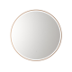 Windsor 900 Round Backlit LED Mirror w/ Demister Brushed Bronze Frame 