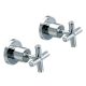 Regatta Wall Top Assemblies Chrome 